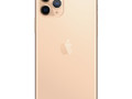 Задняя крышка (стекло) iPhone 11 Pro (с увеличенным вырезом) (Золотой)  (Premium)