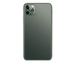 Стекло iPhone 11 Pro Max на заднюю панель (Тёмно-зелёный)  (Premium)