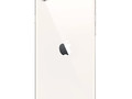 Стекло на заднюю крышку iPhone SE 2020 (с увеличенным вырезом) (Белый)  (Premium)