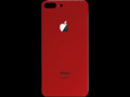 Стекло iPhone 8 Plus на заднюю панель в сборе с глазком камеры (RED)  (Premium)