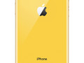 Стекло iPhone Xr на заднюю панель в сборе с глазком камеры (Желтый)  (Premium)