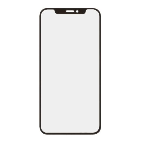 Стекло для переклейки + OCA для iPhone 12 Pro Max (черный) оригинал