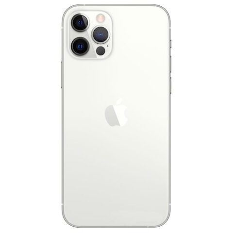 Задняя крышка (корпус) iPhone 12 Pro Max (Белый) (Premium)