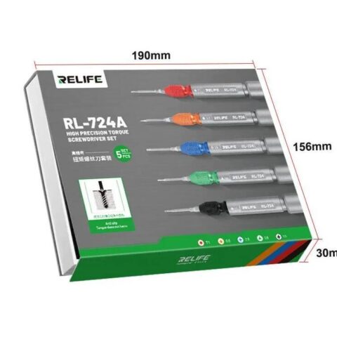 Набор динамометрических отверток Relife RL-724A (5 штук)