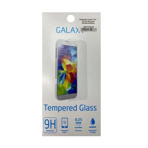 Защитное стекло 5D Full Glue UV для Samsung Galaxy S8 Plus / S9 Plus (черный)