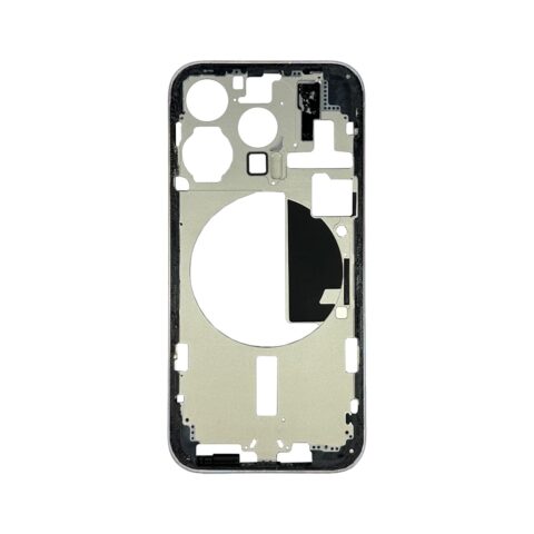 Средняя часть (рамка) iPhone 15 Pro (Черный) (Premium)