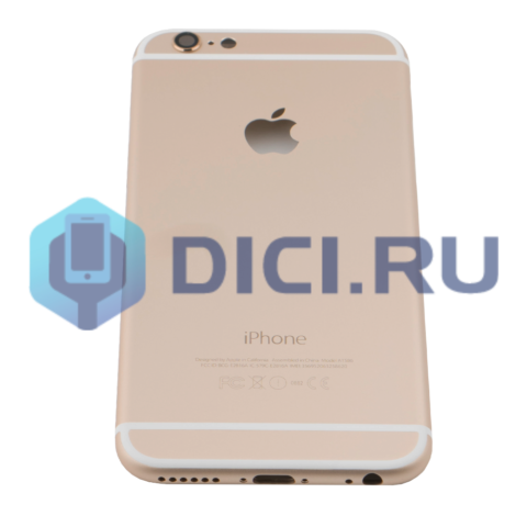 Задняя крышка(золотая) iPhone 6 Plus