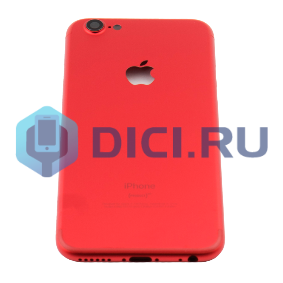 Задняя крышка ( корпус ) iPhone 7 Красный