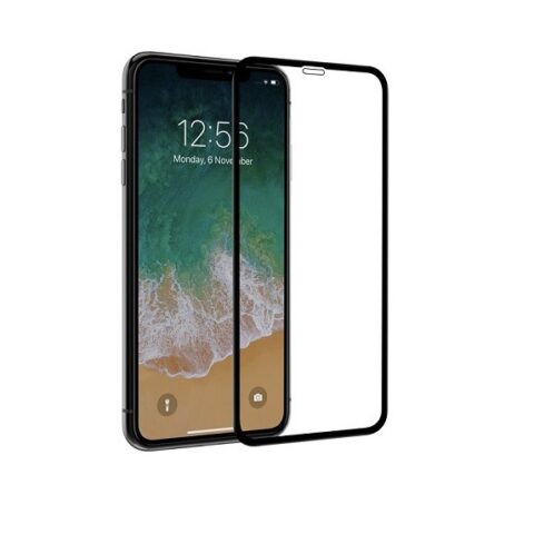3D Защитное стекло для iPhone X/XS / iPhone 11 Pro (черное)