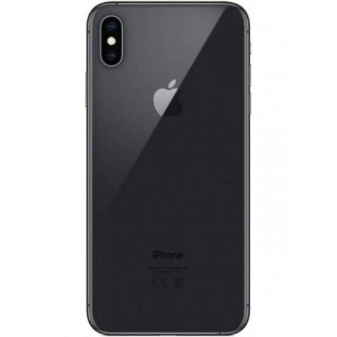 Задняя крышка (корпус) iPhone XS Max (Black) (Premium)