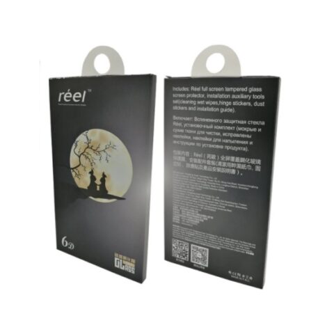 Защитное стекло Reel 6D iPH 6 plus/6s plus (Черный)