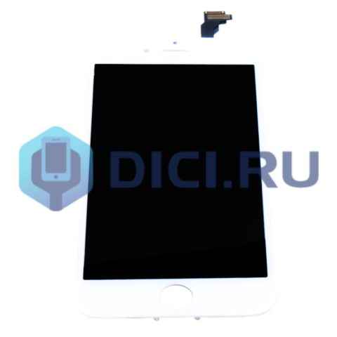 Дисплей с сенсором (белый) совместимый с iPhone 6 (Оригинал)