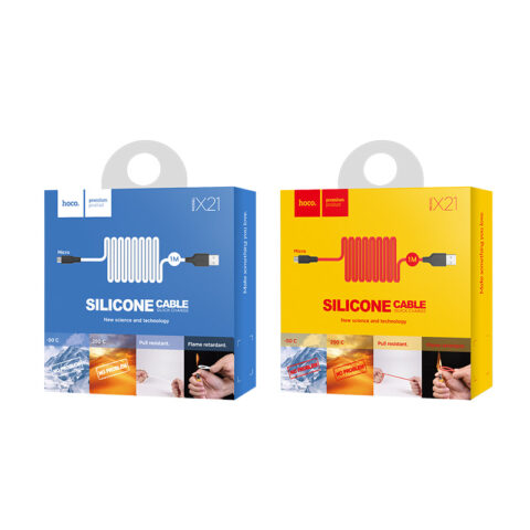USB-кабель Hoco X21 Silicone Micro-USB